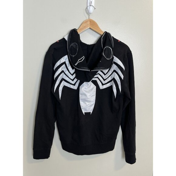 Marvel Venom Graphic Zip Up Over The Face Hoodie Men's S Super‎ Hero Costume - Picture 6 of 14